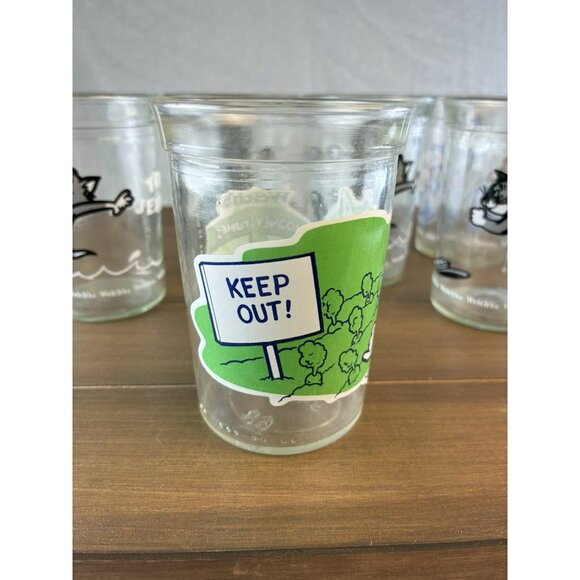 Vintage 1974-1976 Looney Tunes Welch’s Juice Glasses Set of 7 Warner Bros. - Picture 11 of 16